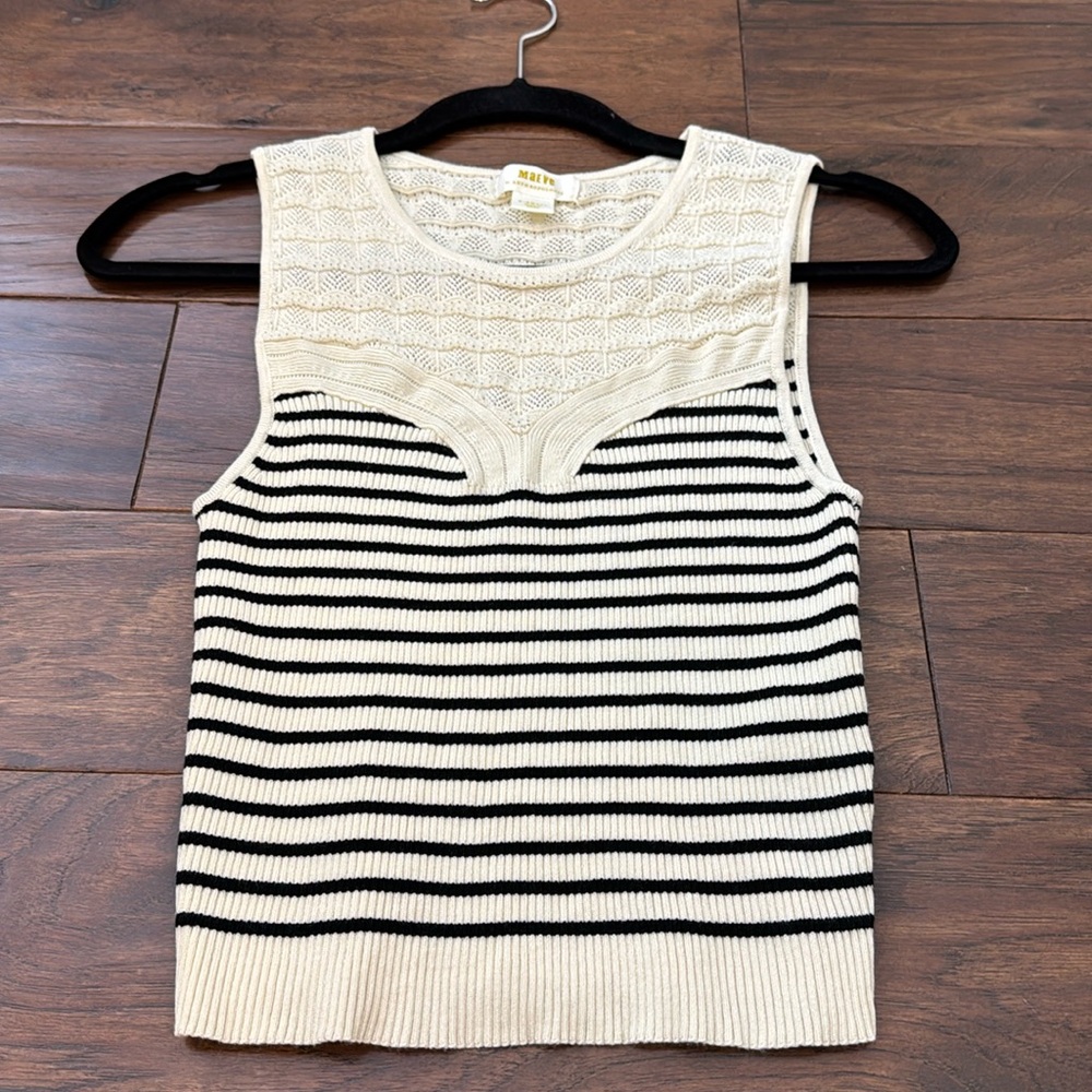 Women’s Cropped Maeve by Anthropologie Tank Top (Size XS)